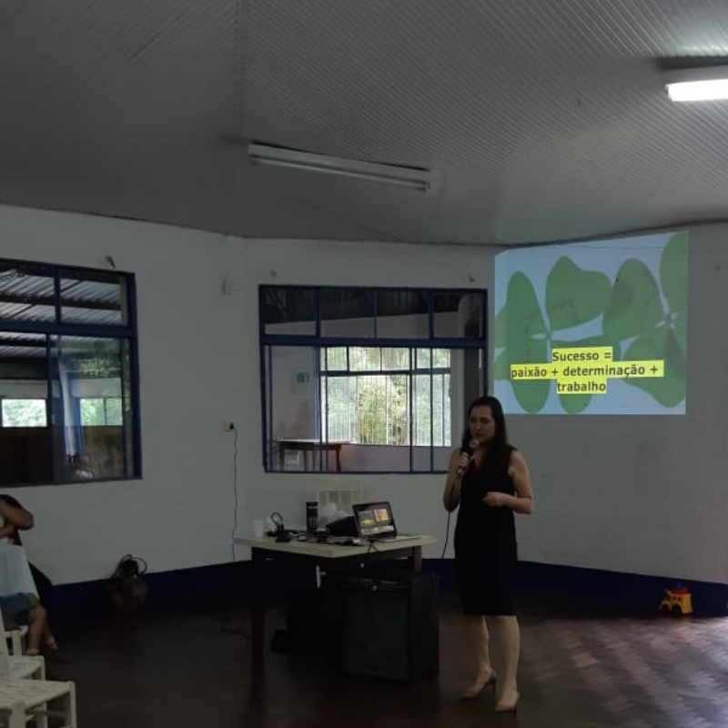 Palestra Vencer com Atitude Positiva para equipe e familiares empresa Commandos 