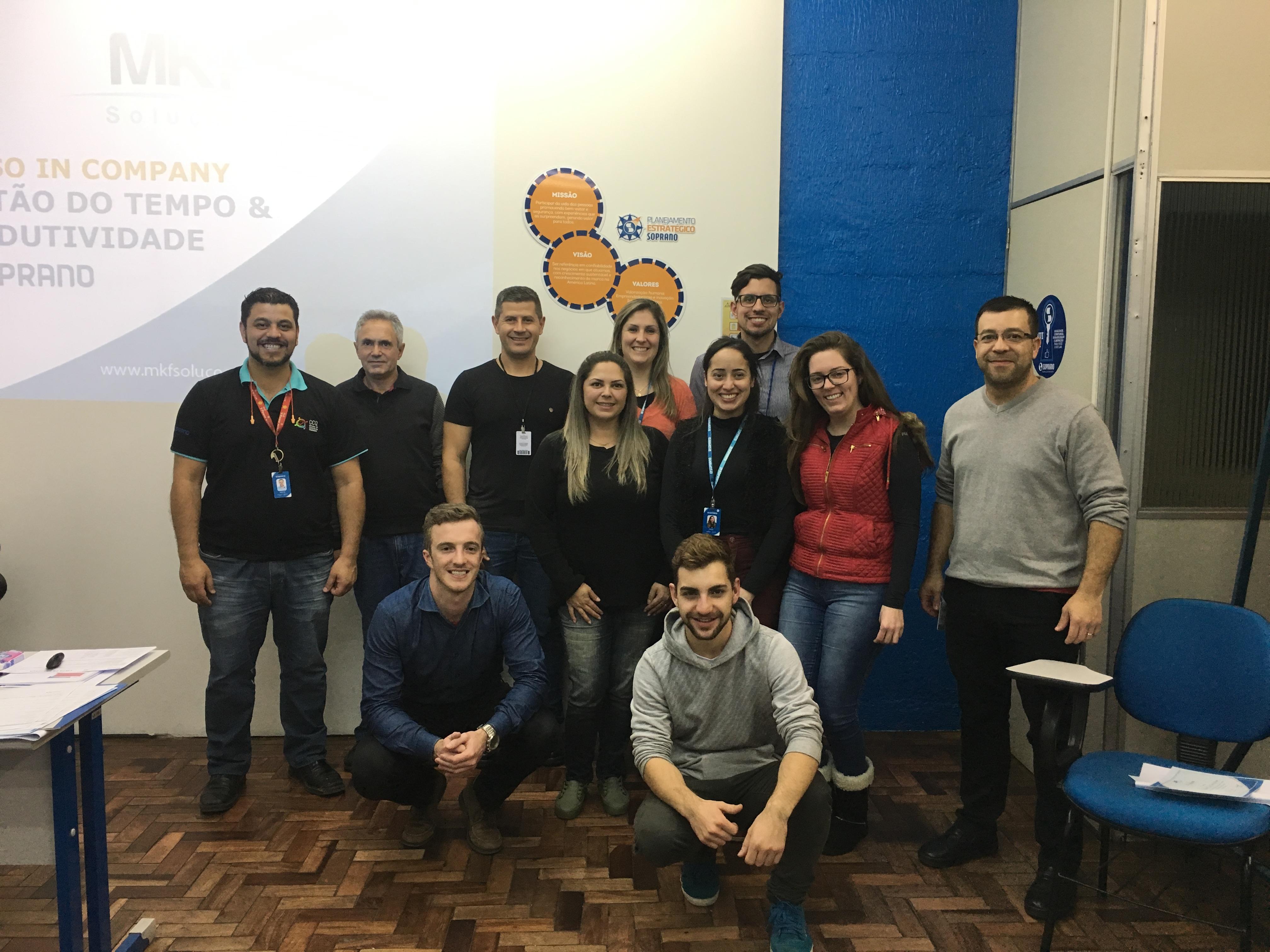 Imagem em destaque do post Gestão do Tempo e Produtividade para equipe da Soprano